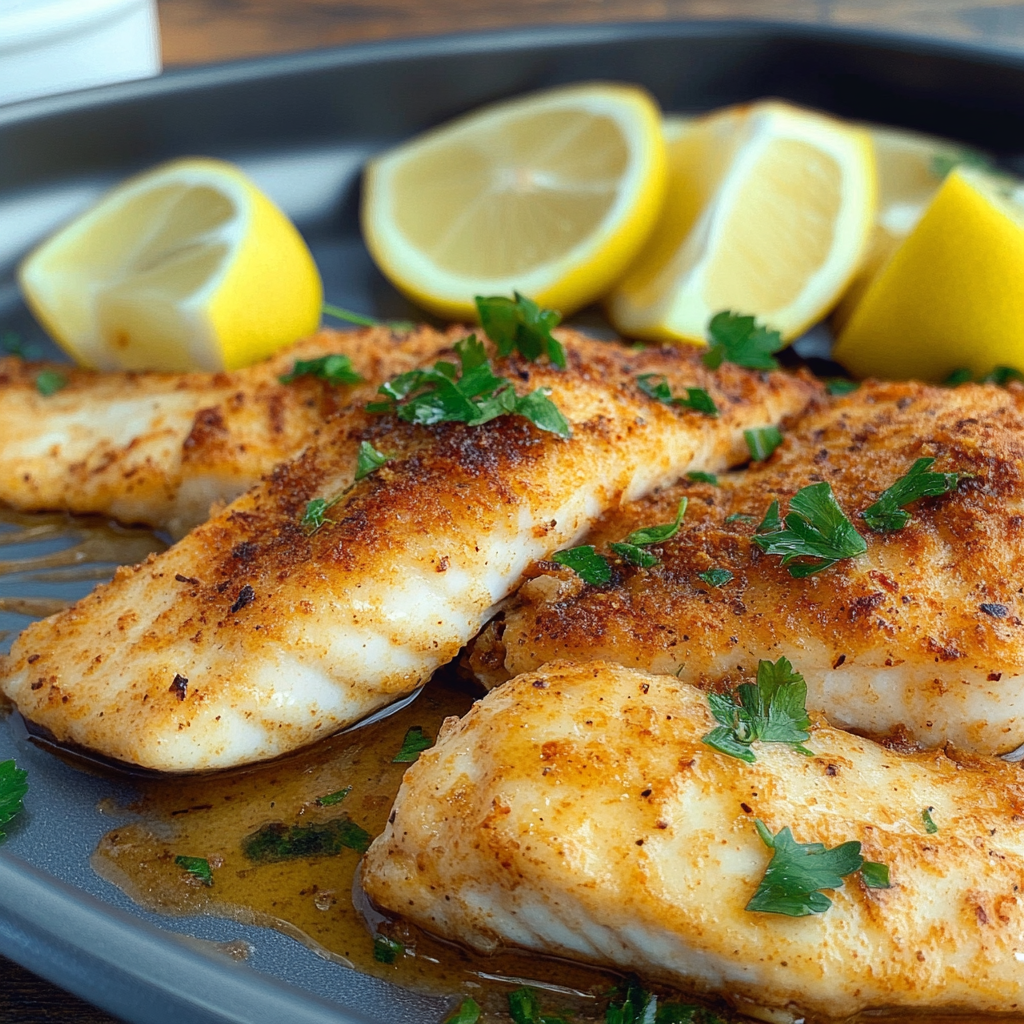 Recipe preparation for Flavorful Baked Tilapia