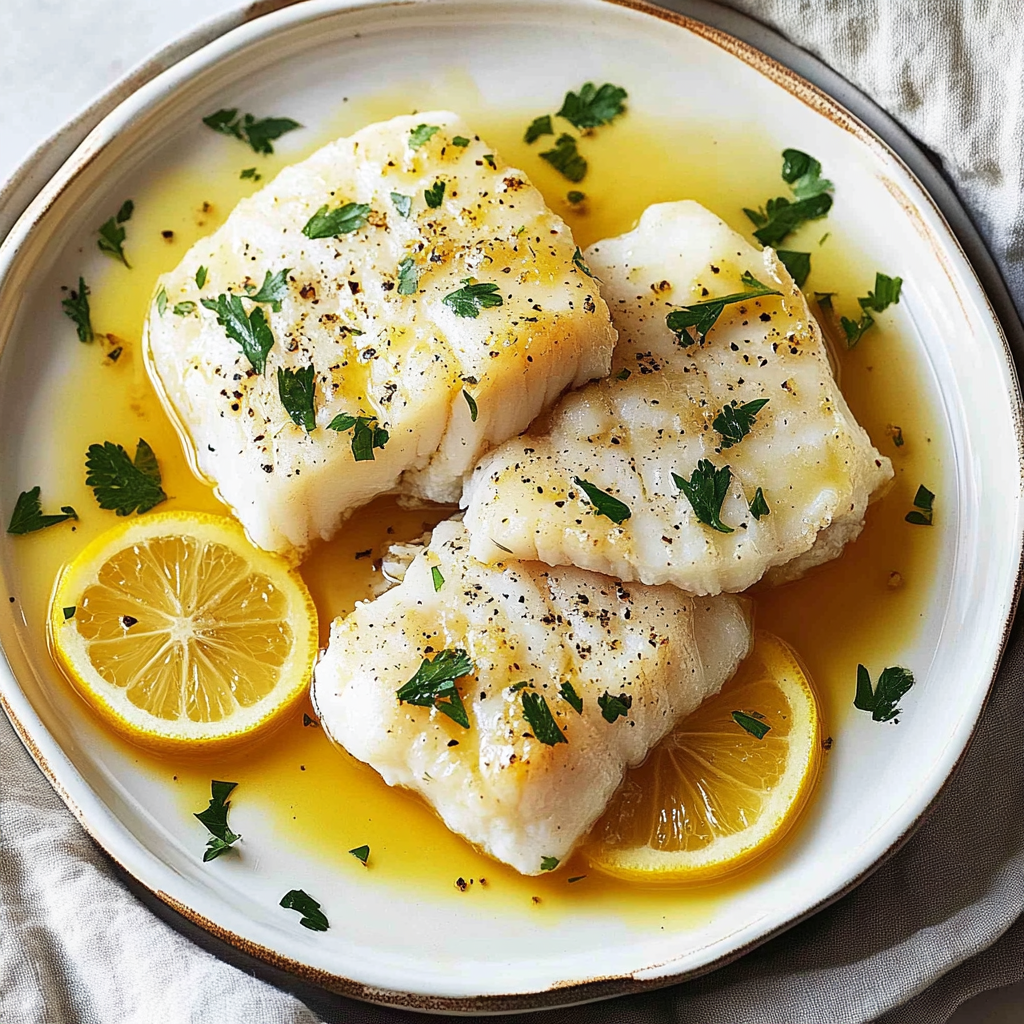Recipe preparation for Lemon Pepper Cod
