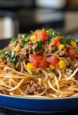 taco spaghetti recipe