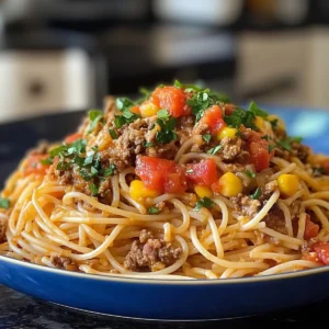 taco spaghetti recipe