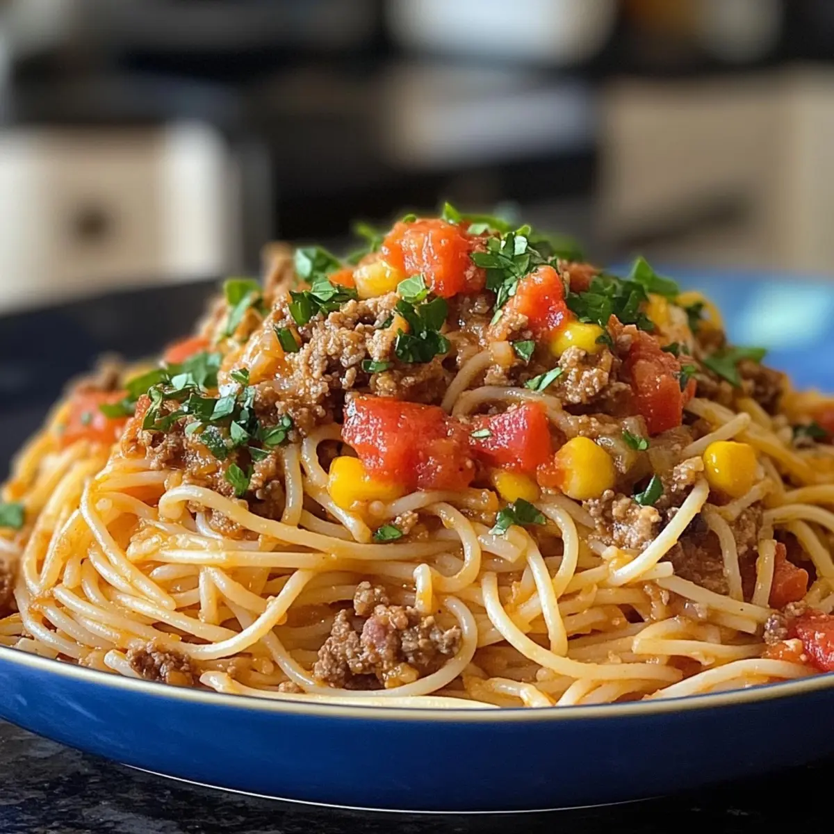 taco spaghetti recipe