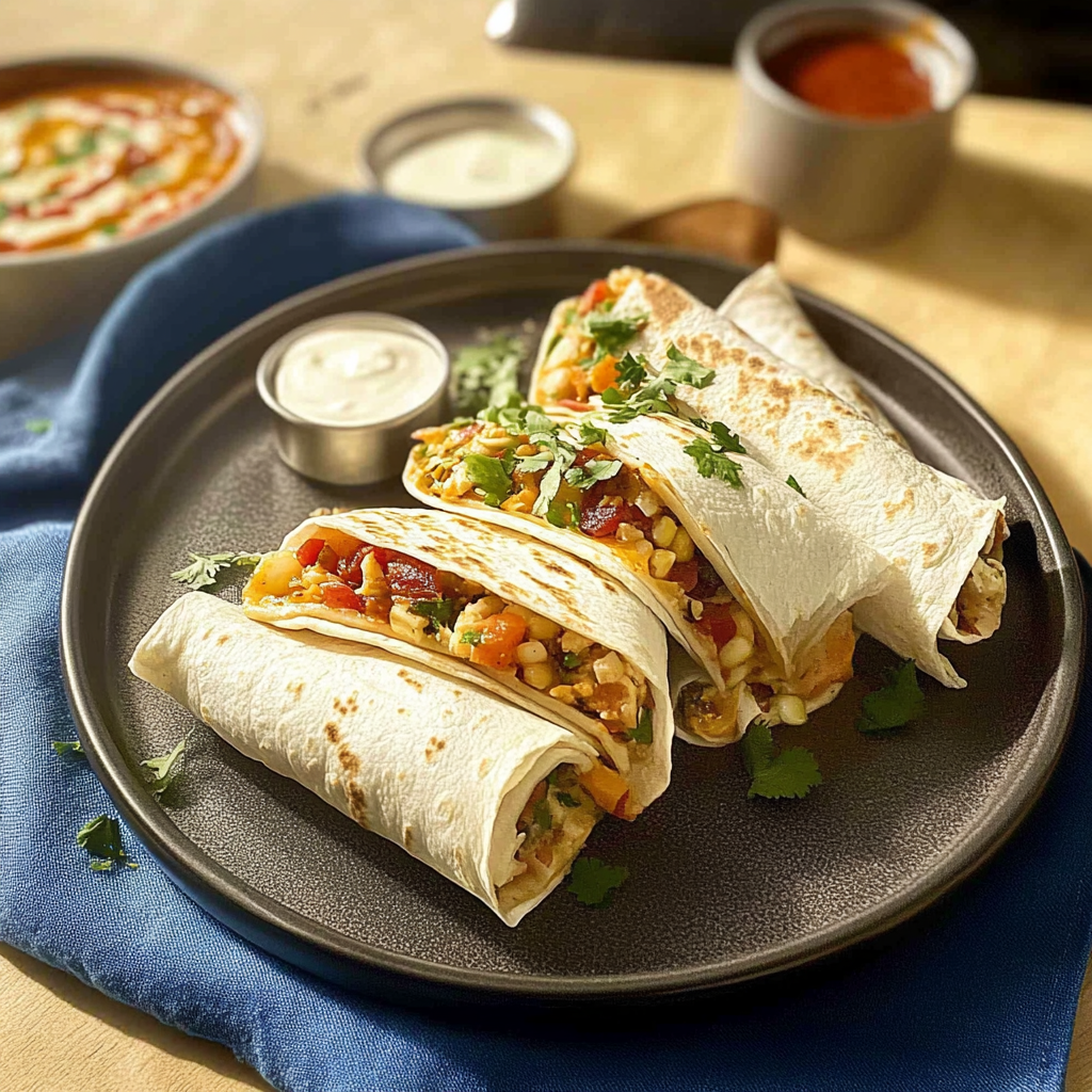 Recipe preparation for bean and cheese burritos
