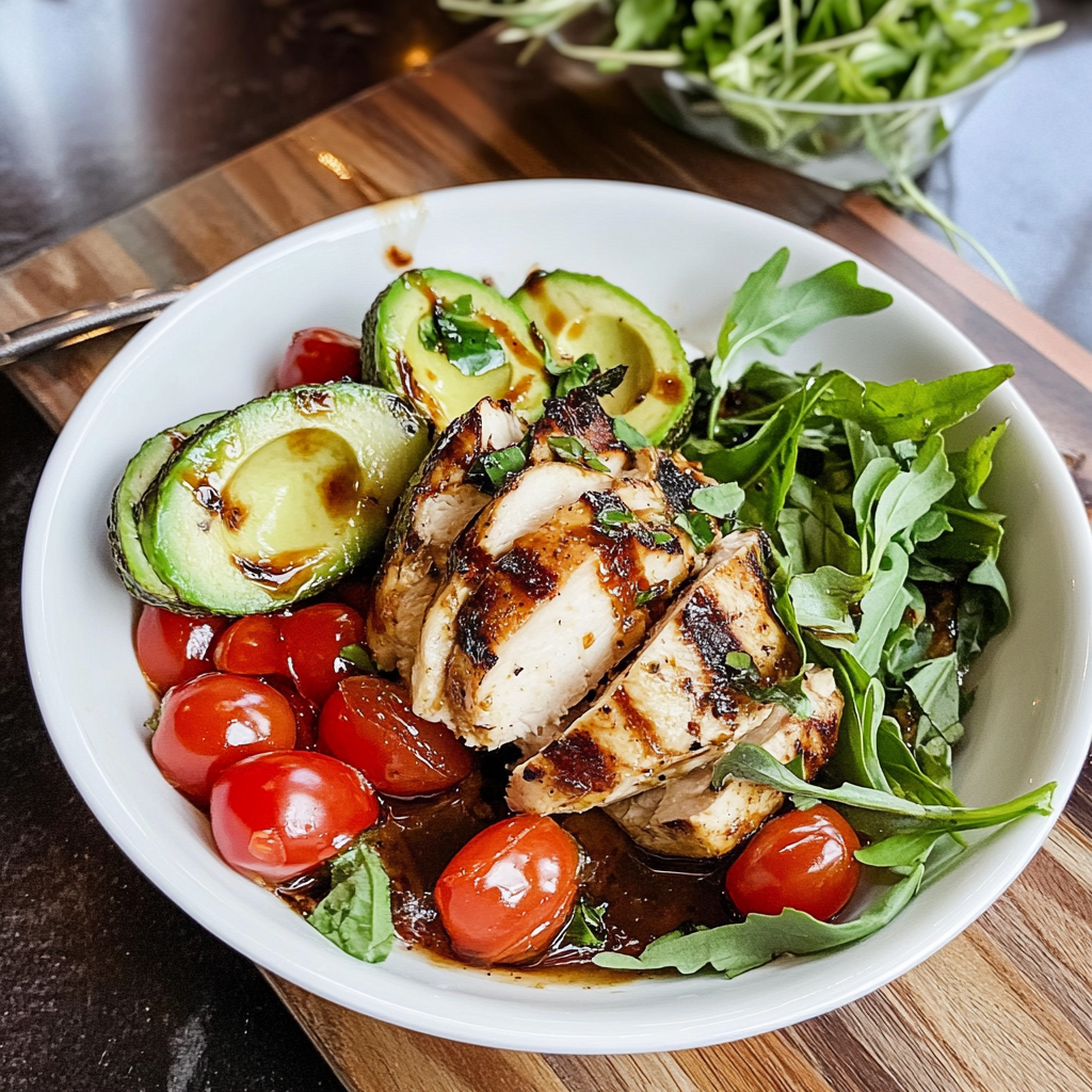 Recipe preparation for Chicken Avocado Caprese