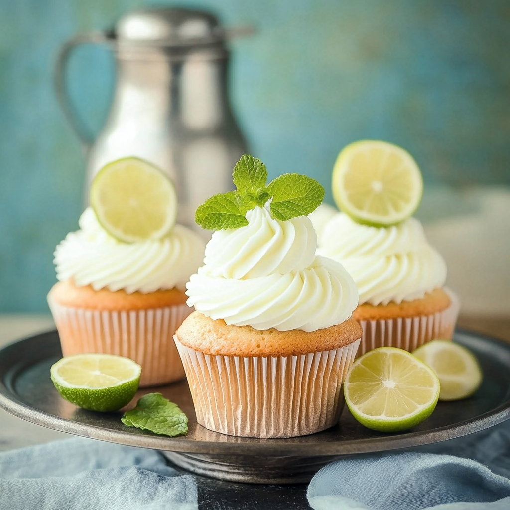 Recipe preparation for Moscow Mule cupcakes