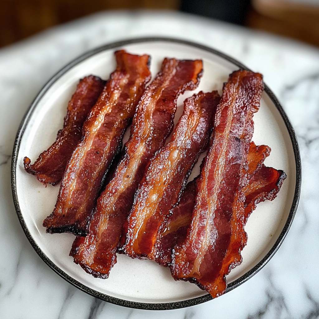 Recipe preparation for crispy oven baked bacon