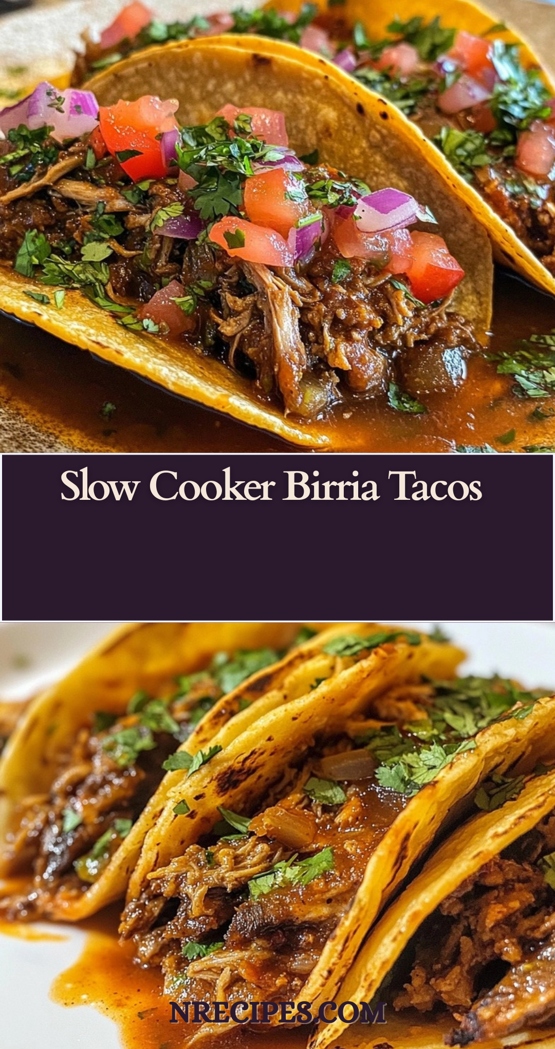 Slow Cooker Birria Tacos