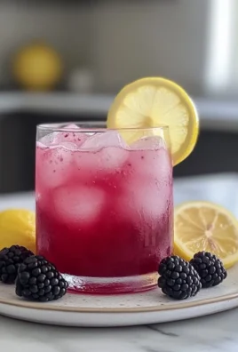 Blackberry Lemonade Mocktail