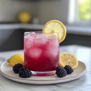 Blackberry Lemonade Mocktail