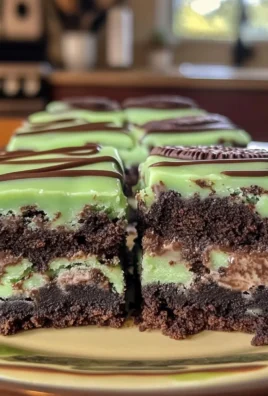 Patrick’s Day Mint Oreo Brownies