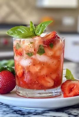 Strawberry Basil Refresher