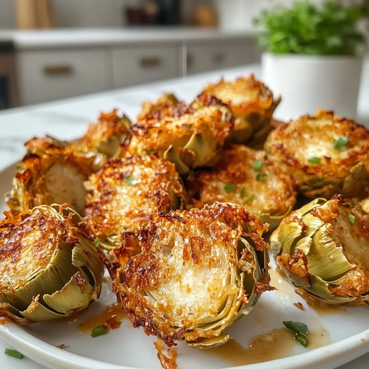 Crispy Air Fryer Artichoke
