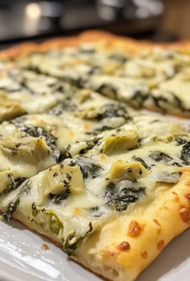 Spinach Artichoke Flatbread