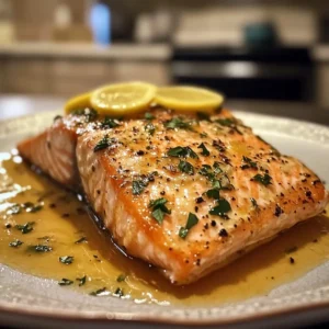 Garlic Butter Lemon Salmon