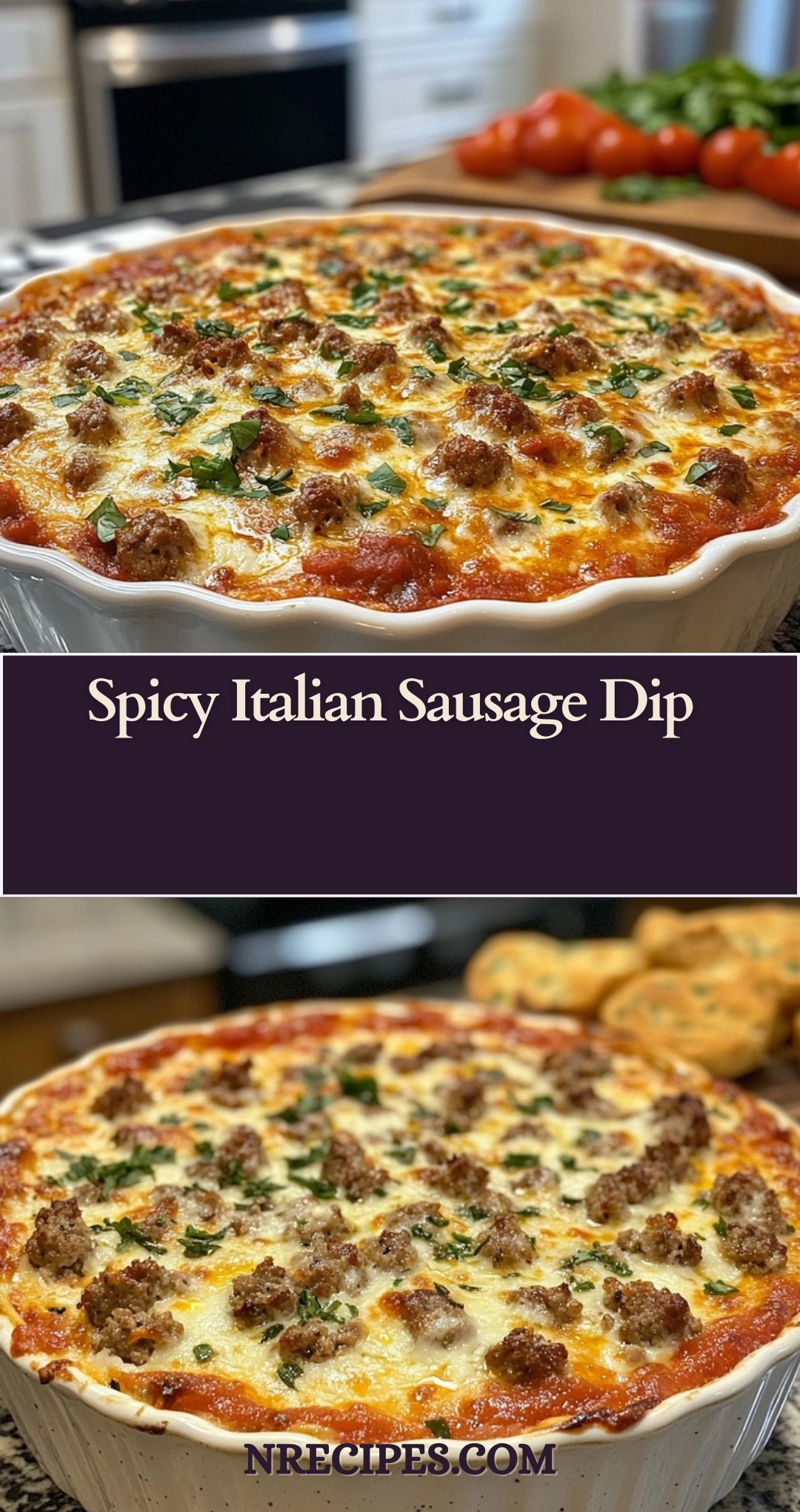 Spicy Italian Sausage Dip