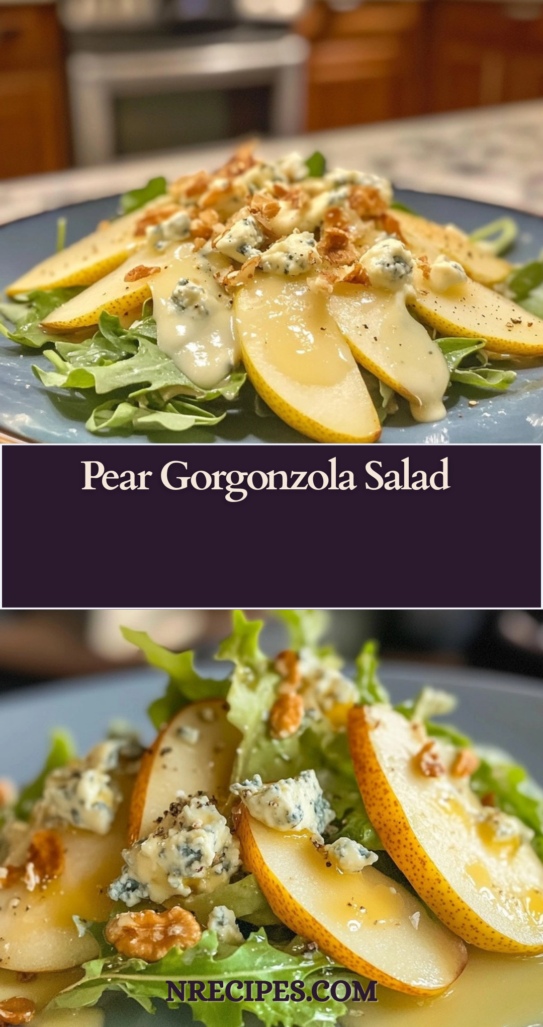 Pear Gorgonzola Salad