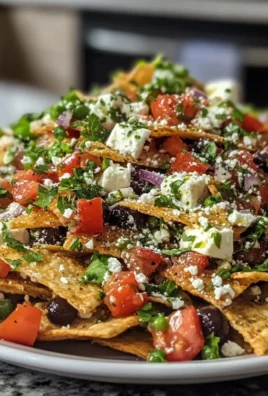 Greek Nachos Pita Chips