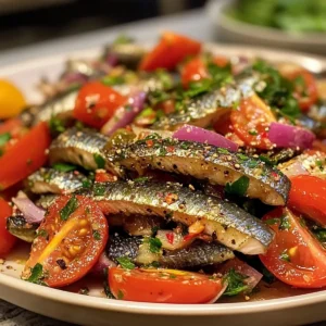 Mediterranean Sardine Salad