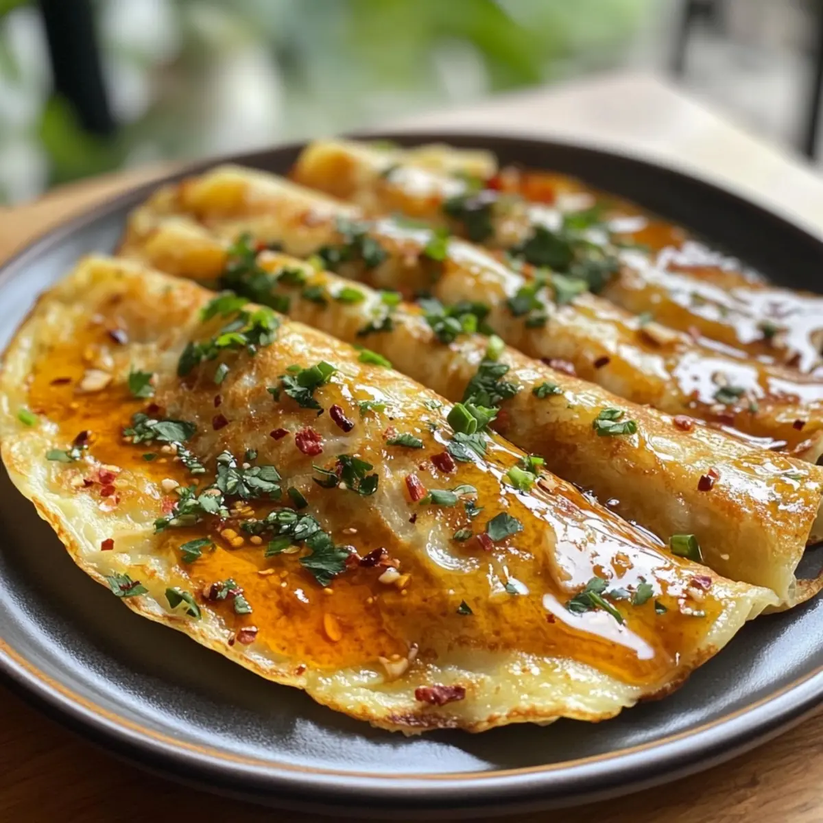 Vietnamese Bánh Xèo Rice Crepes
