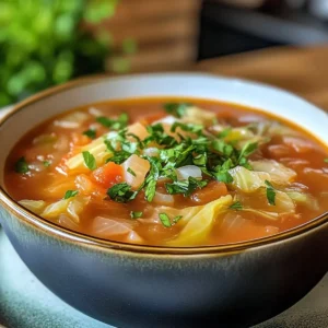 Gut-Health Cabbage Soup