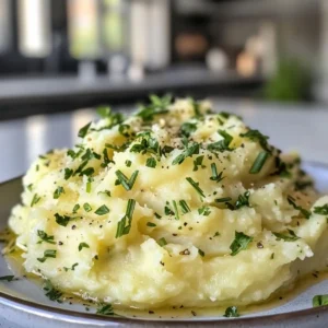 Spring Herb Mashed Potatoes