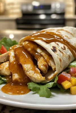 Honey Mustard Chicken Wrap