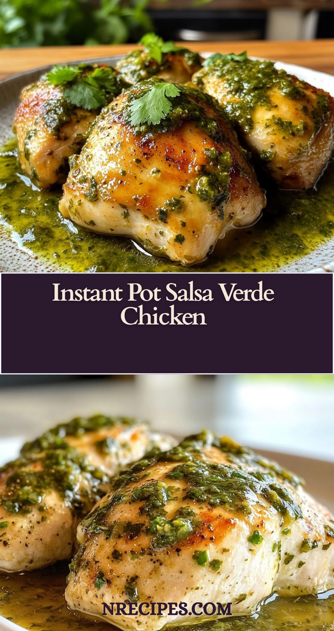 Instant Pot Salsa Verde Chicken