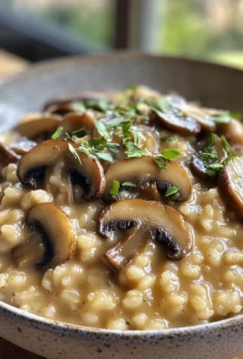 Instant Pot Creamy Miso Mushroom Risotto