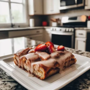 Strawberry Cinnamon Rolls