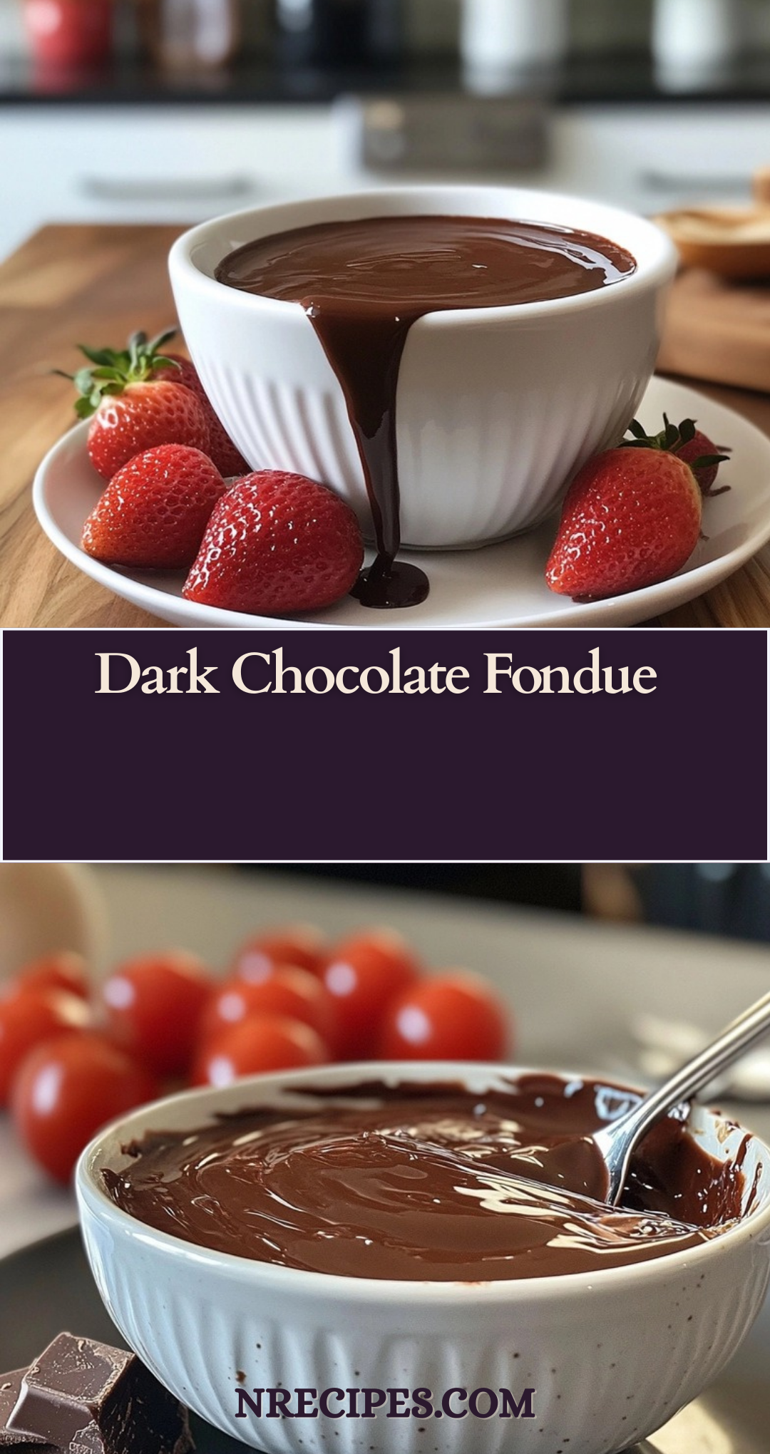 Dark Chocolate Fondue