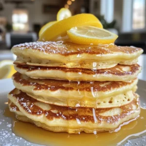 Lemon Sugar Pancakes