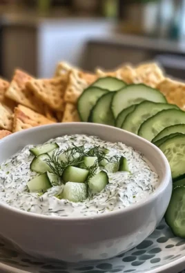 Creamy Dill Cucumber Dip