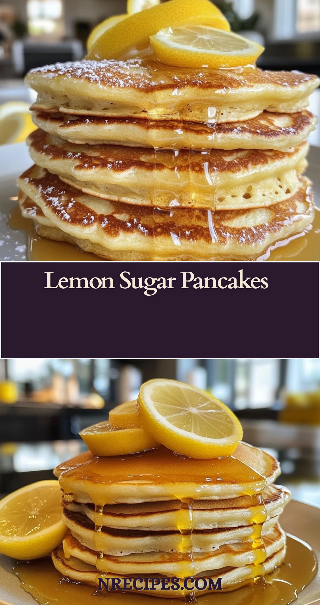 Lemon Sugar Pancakes