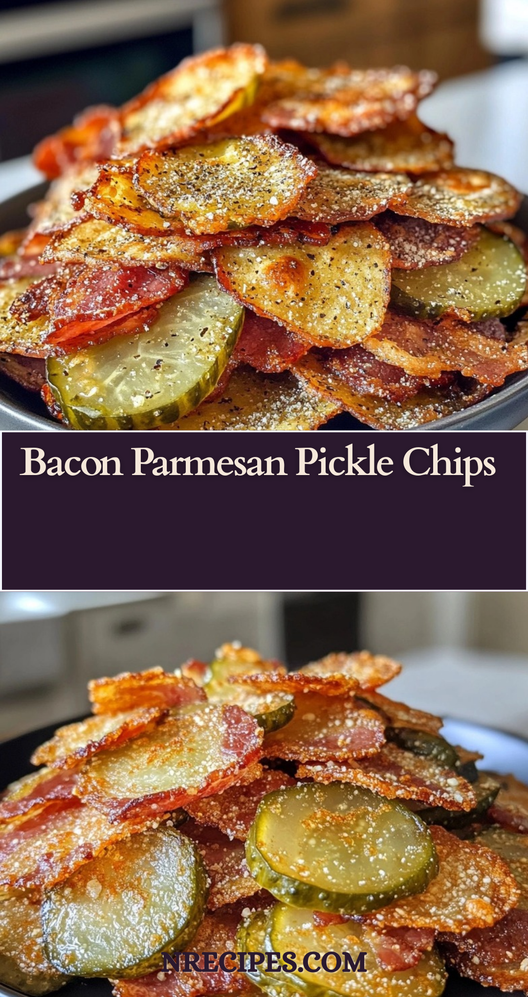 Bacon Parmesan Pickle Chips