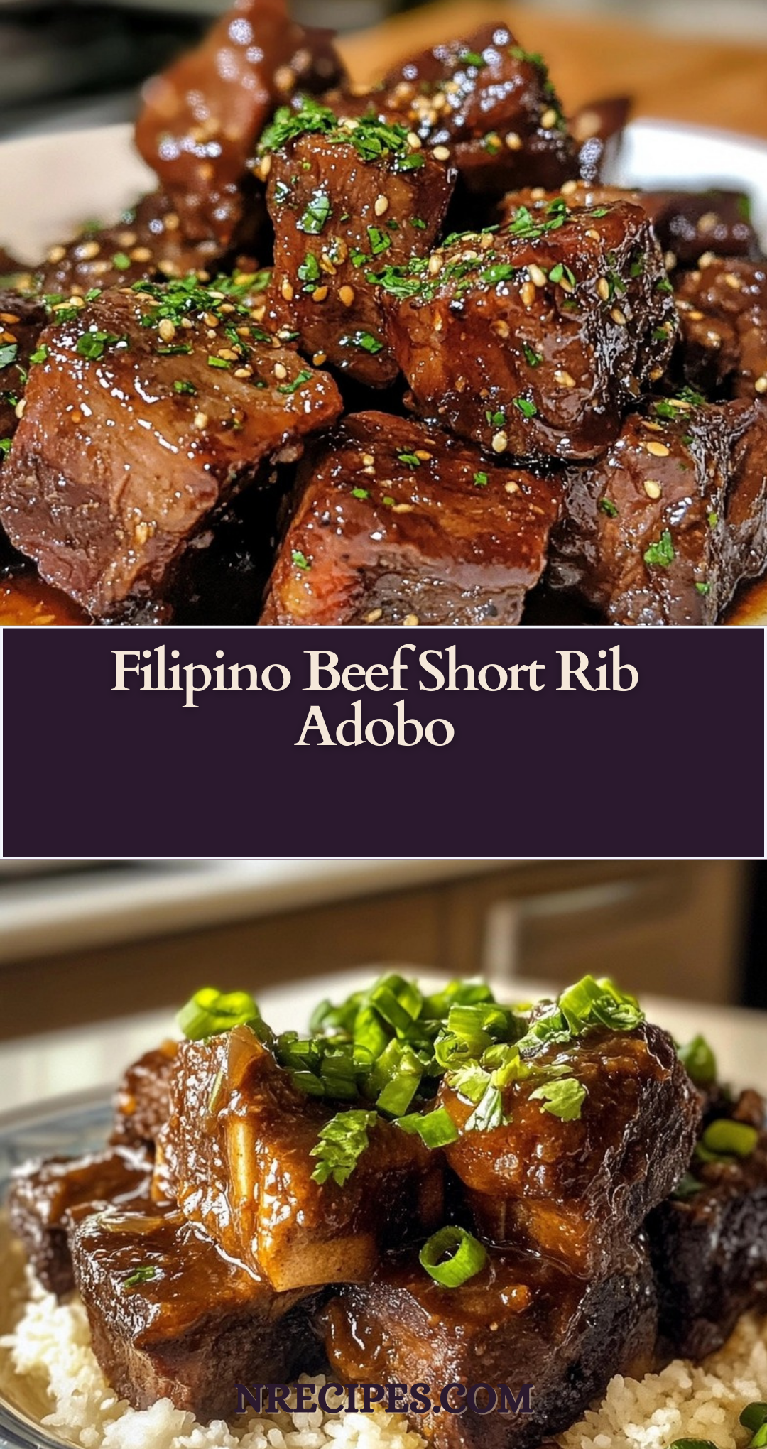 Filipino Beef Short Rib Adobo
