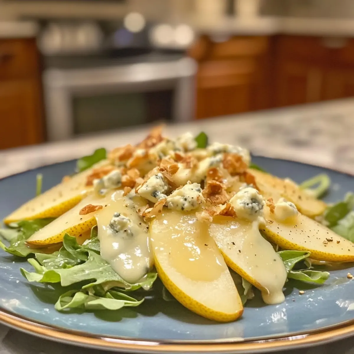 Pear Gorgonzola Salad