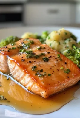 30-Minute Honey Lime Salmon & Smashed Broccoli