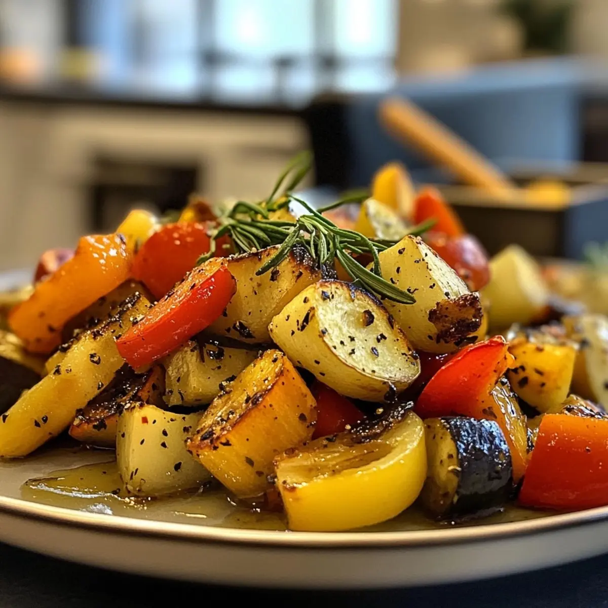 Mediterranean Roasted Veggie