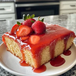 Strawberry Sheet Cake