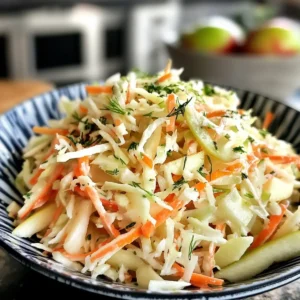 Apple Fennel Slaw Salad