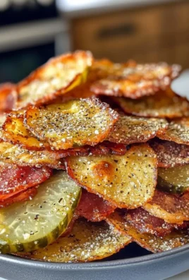 Bacon Parmesan Pickle Chips