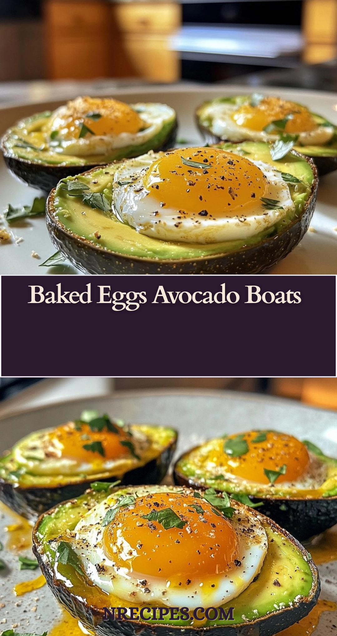 Baked Eggs Avocado Boats