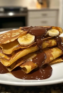 Nutella Banana Crepes