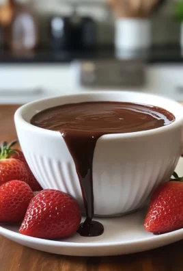 Dark Chocolate Fondue