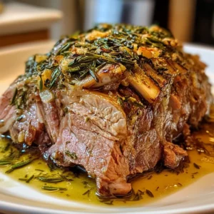 Slow-Roasted Rosemary Lamb Shoulder