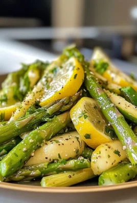 Lemon Herb Asparagus Salad