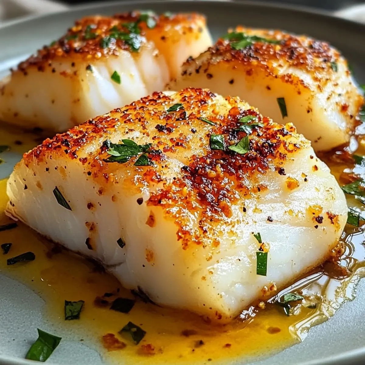 Oven Baked Cod Fillets