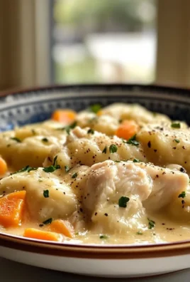Stovetop Chicken and Dumplings