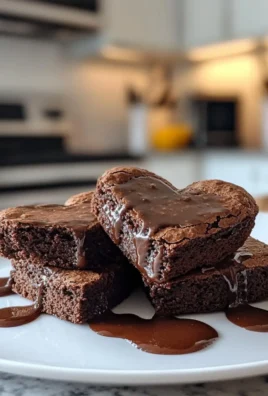 Heart Shaped Brownies