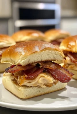 Turkey Bacon Ranch Sliders