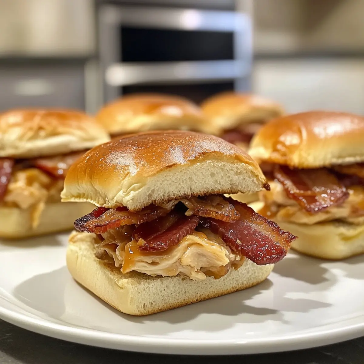 Turkey Bacon Ranch Sliders